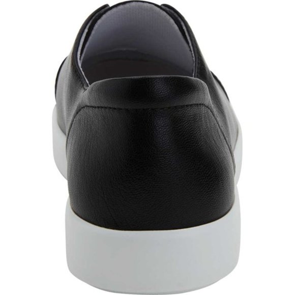 Alegria by PG Lite Alegria Posy Slip-on Sneaker in Black Leather - Picture 2 of 4